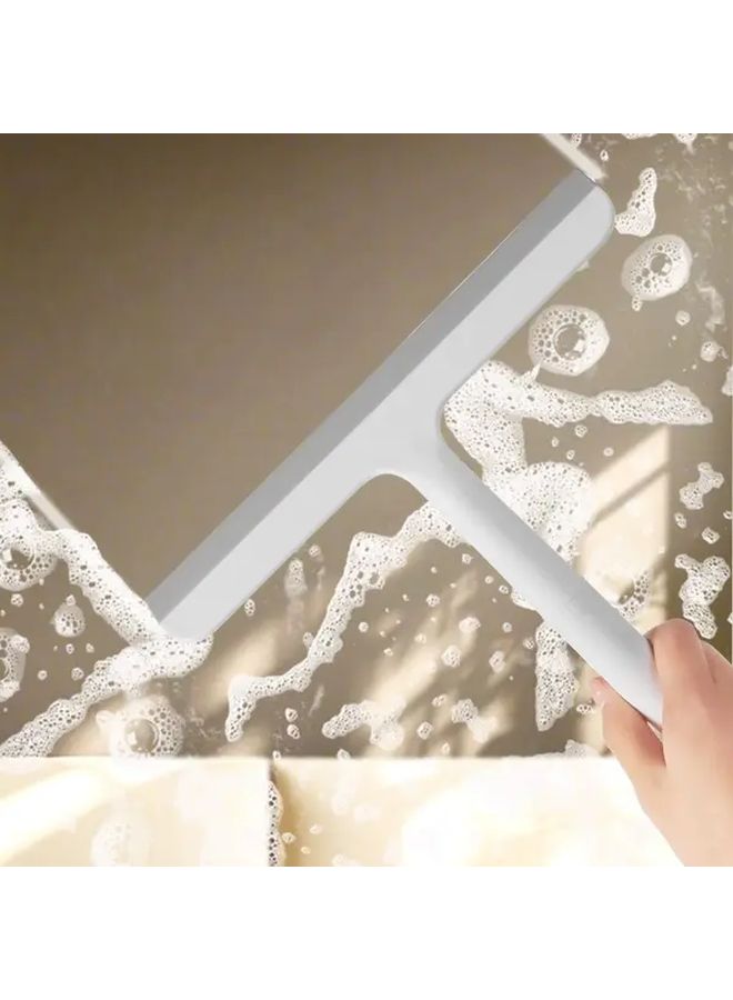 العاجي الأبيض 2 في 1 منظف زجاج وأسطح ثقيل مع مكشطة موزع الزيت - Image 5