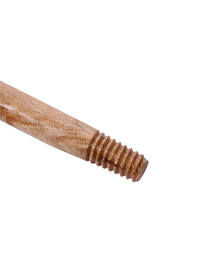 LAWAZIM Wooden Mop Handle - 1.2M Replacement Broom Handle with Threaded Tip/Sweep Handle, 24mm Diameter, Durable for Floor Cleaning, Sweeping in Home, Office Indoor/Outdoor Use Gardening Plant Support - Image 5