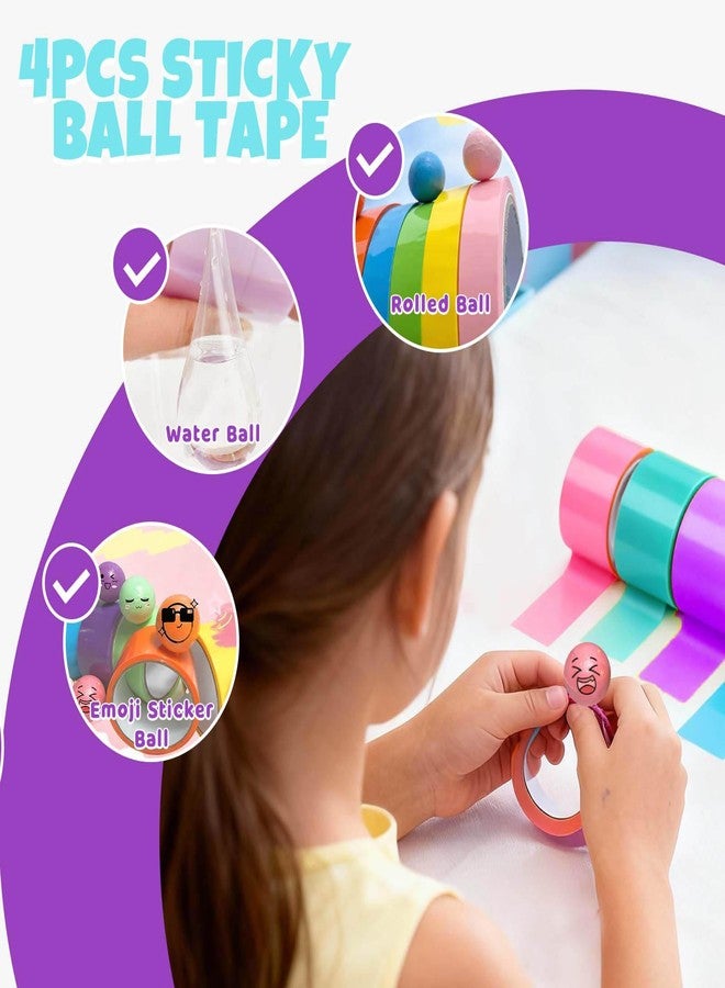 ZiZa Nano Tape Bubble Kit for Kids, Squishy Maker Making Kit, Birthday Gifts for 4 5 6 7 8 9 Year Old Girls Girl, Kids Toys for Girls 4-6 6-8 8-10 10-12, Arts and Crafts for Kids Ages 4-8 - Image 3