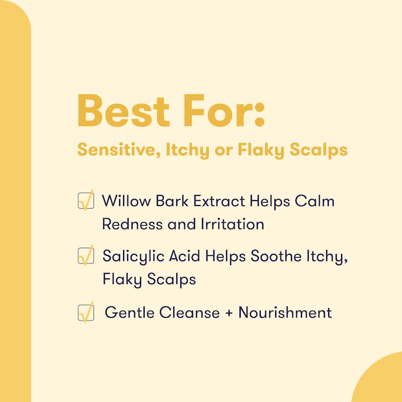 HIBAR - Soothe Shampoo Bar - For Dry, Itchy, Flaky Scalps - Improves Scalp Health - With Willow Bark Extract & Salicylic Acid - Plastic-Free - Soap, Paraben & Sulfate-Free - Color Safe - 1 Solid Bar - Image 2