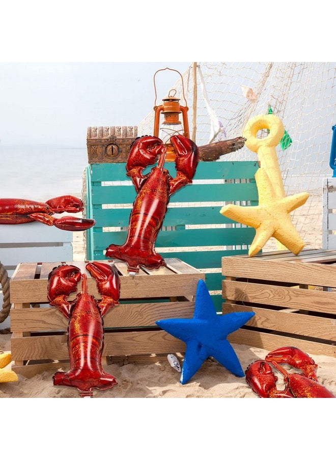 6 Pieces Lobster Balloons Crawfish Balloons Simulation Sea Animal Balloons Giant Lobster Aluminum Foil Balloons For Kids' Birthday Party Baby Shower Home Office Party Favors Supplies - pzsku/ZE4268DC340FD1179D4ECZ/45/_/1692165717/41b947f8-2801-4e78-9503-4412bc5ebdf6