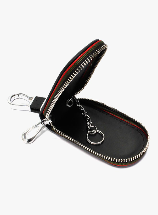 NIBEMINENT Hyundai Logo Key Fob Case With Carabiner Hook - Image 3