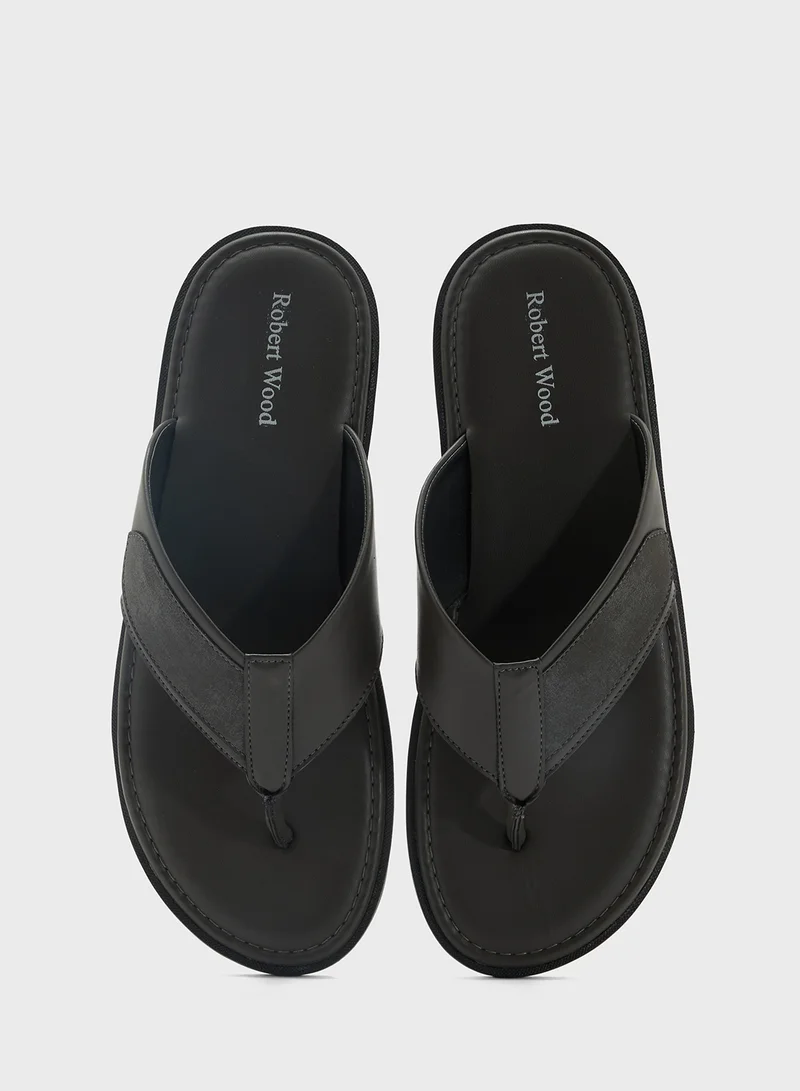 Robert Wood Casual Flip Flops