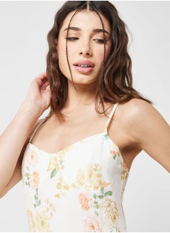 Ginger Strappy Printed Dress  - Image 3