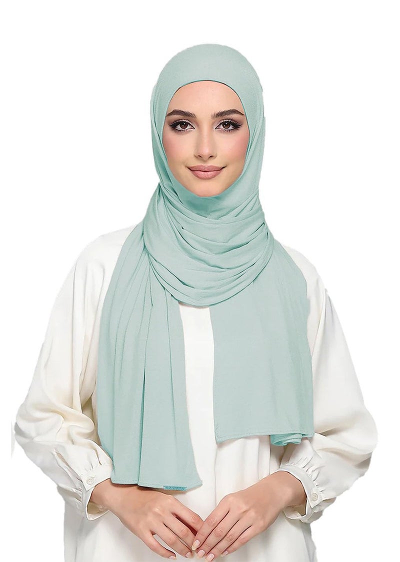 ICW Women's UV Protection Light Weight Jersey Cotton Summer Scarf Stoles Shawl head scarves for girls Dn002 (COLOUR6) - Image 1
