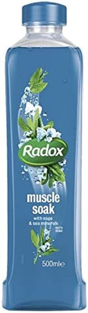 Radox Feel Good Fragrance Muscle Bath Soak Blue 500ml - Image 3