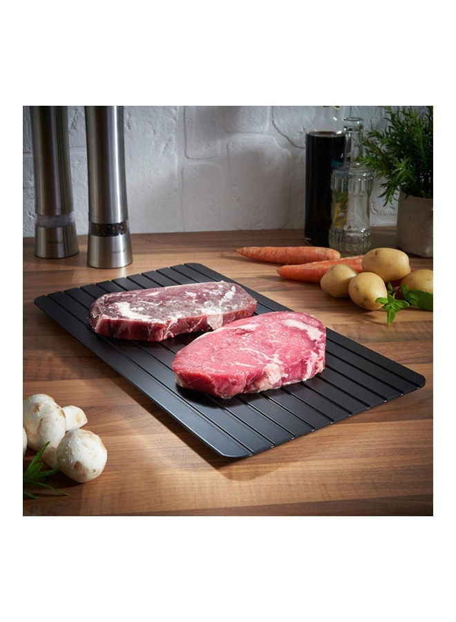 NIBEMINENT Fast Defrosting Tray Black 29.5x20.8x0.2cm - Image 4