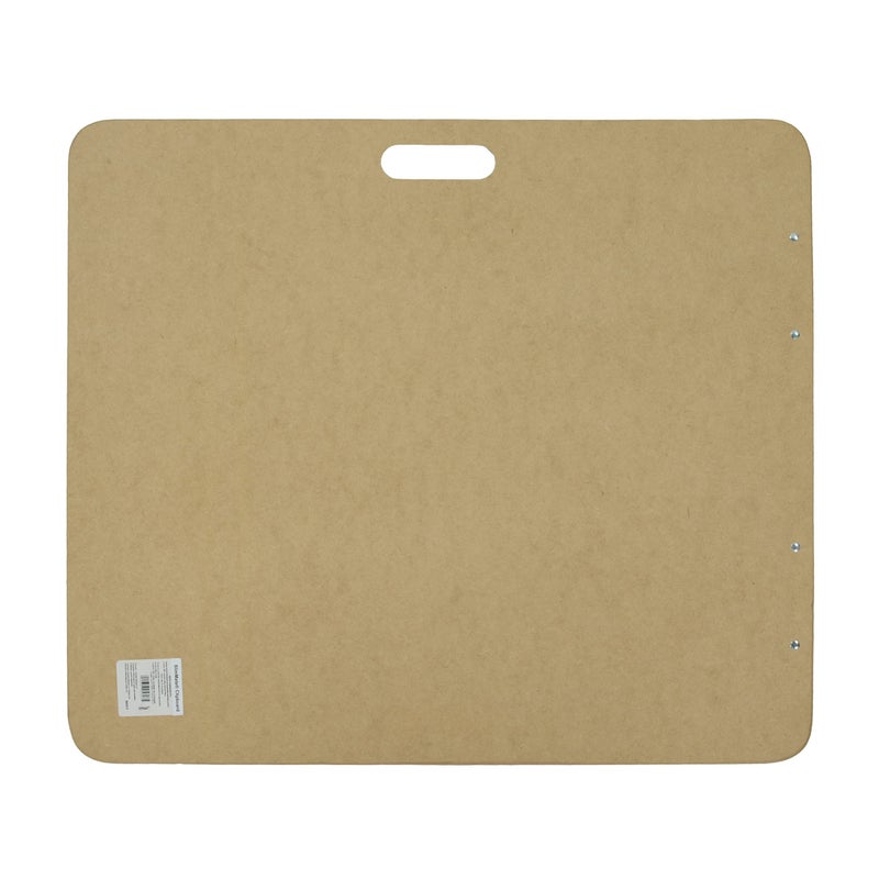 Saunders 05607 Recycled Hardboard Sketchboard - Brown, 23 in. x 26 in. Clipboard with Built-in Handle - Solid Drawing Board for Artists, Students, and Creatives - Image 5
