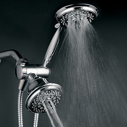 Hotel Spa HotelSpa Luxury 30-Setting 3-Way Shower Combo, Chrome, 5 ft - Image 4