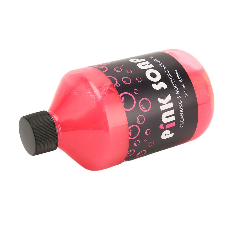 500ml Blue Soap Pink Healing Concentrating Tattoo Cleaning Blue Soap for Soothing Novice - Image 2