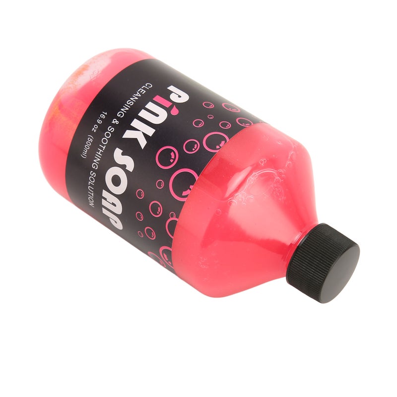 500ml Blue Soap Pink Healing Concentrating Tattoo Cleaning Blue Soap for Soothing Novice - Image 5