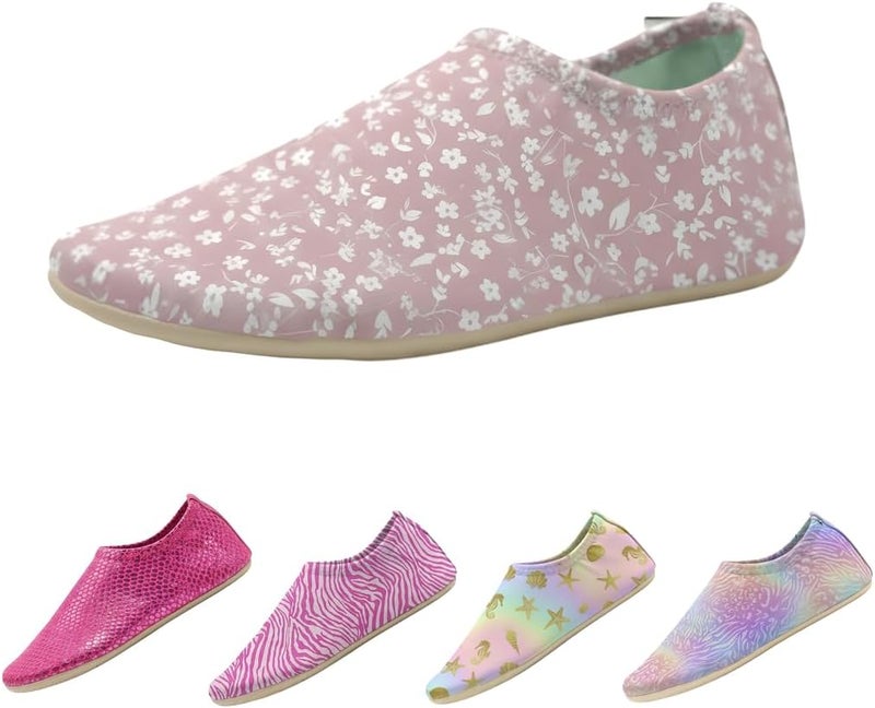 Slipstop AntiSlip Shoes for Kids - Quick-Dry Aqua Socks Beach Shoes for Kids - Barefoot Shoes for Water Sports Yoga Exercise - Image 1
