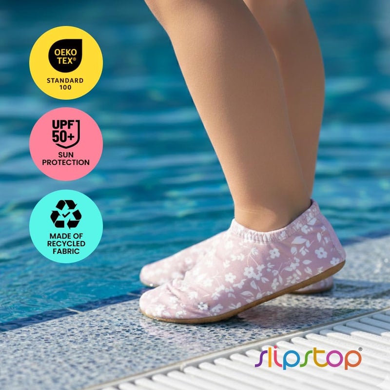 Slipstop AntiSlip Shoes for Kids - Quick-Dry Aqua Socks Beach Shoes for Kids - Barefoot Shoes for Water Sports Yoga Exercise - Image 4