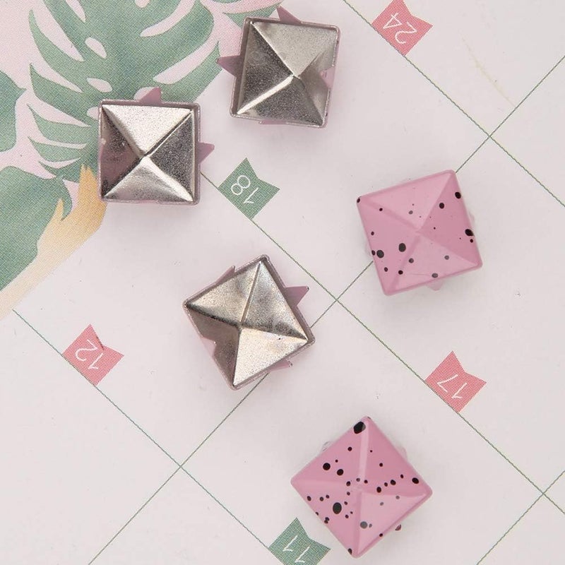 Multi-use upgraded craftsmanship 200 Pcs Pyramid Stud Metal Rivets 10mm, for DIY Clothing Bag and Shoes Windbreakers Belts Coats Shirts Backpacks Shoes (Black Spots) Upgraded quality Advanced compact design Extra part combo compatible Simple multi-feature practical build Cross-location transit friendly build Globally engineered build Intercity storage hub New residential zone delivery Consistent single item quality Priority based order prep Climate adapted delivery plan Care processed raw material Multi-use detailed build Connectable modular Assorted trendy color picks Durability boost selected material Easy lifting build Global flexible sizing options Batch uniform stable quality Practical design alternatives General need oriented design Hardness boosted processed substance Treated anti-rust metal KSA market popular practical build - Image 3