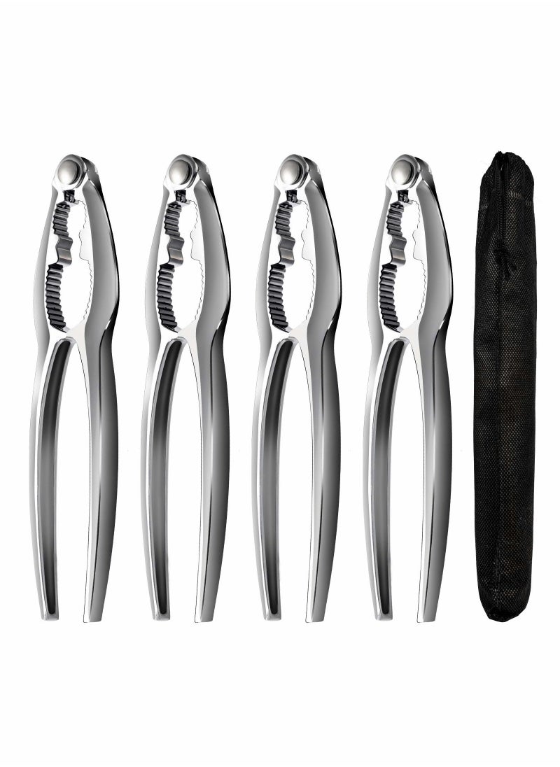 Generic - Seafood Cracker Set for Crab and Lobster 4 Pack Essential Tools for Easy Shellfish Preparation - Image 1