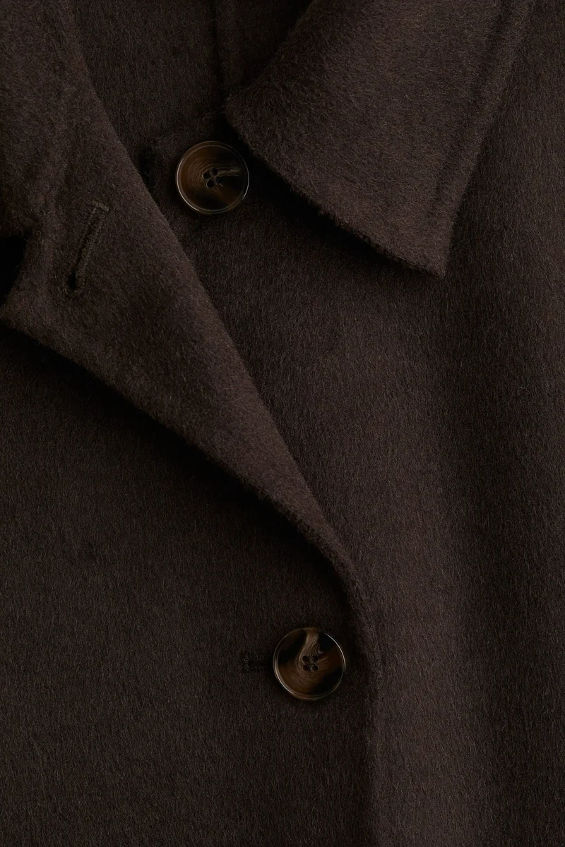 H&M Handmade wool-blend coat