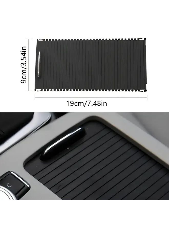 Black Center Console Roller Blind Cover Compatible with C E S204 W204 A207 Models - Image 2