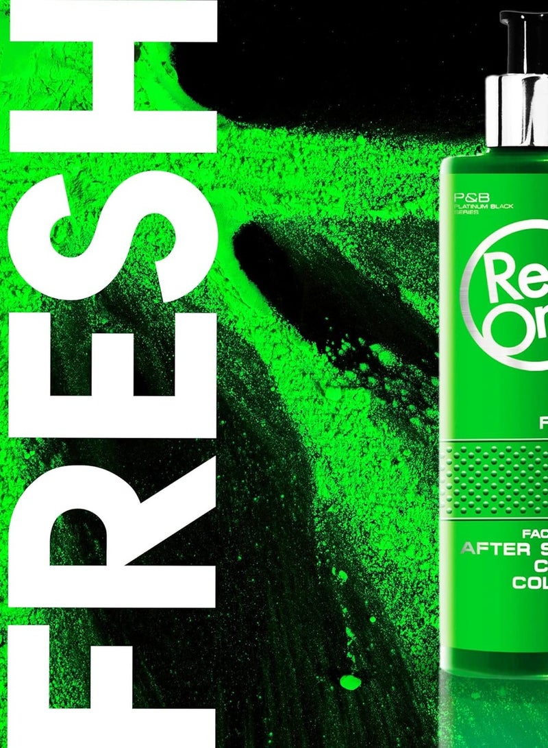 Redone Face Fresh After Shave Cream Cologne Clear – 400ml | Soothing Post-Shave Care | Long-Lasting Freshness - Image 5