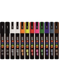 Uni Posca Marker PC-3m Set of 12  - Image 1