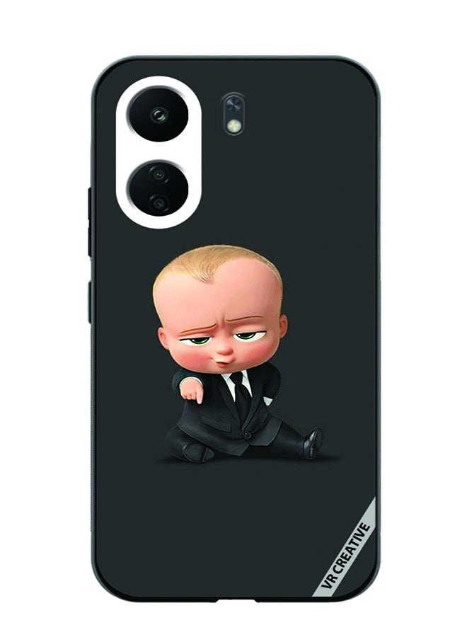VR CREATIVE Protective Case Cover For Xiaomi Redmi 13C Baby Boss Design Multicolour - Image 1