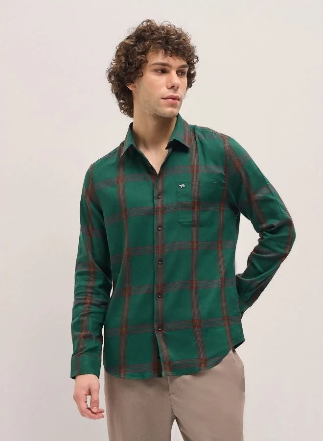 THE BEAR HOUSE  Men's Shirt for Casual and Formal Wear | Classic Button-Down Style for Office, Daily Use, Travel, Events & All-Season Outfits | Versatile & Stylish Wardrobe Essential for Every Occasion for Men | Best Price UAE