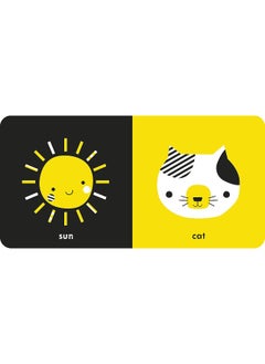 Baby Touch: Faces: a black-and white-book  - Image 1