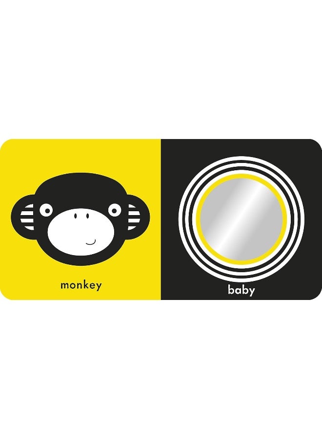 Baby Touch: Faces: a black-and white-book  - Image 2