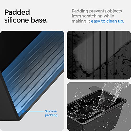 Spigen Rear Center Console Storage Box for Tesla Model Y Juniper and all Model Y (2020-2025) Under Seat Trash Can Garbage Bin - Black - Image 4