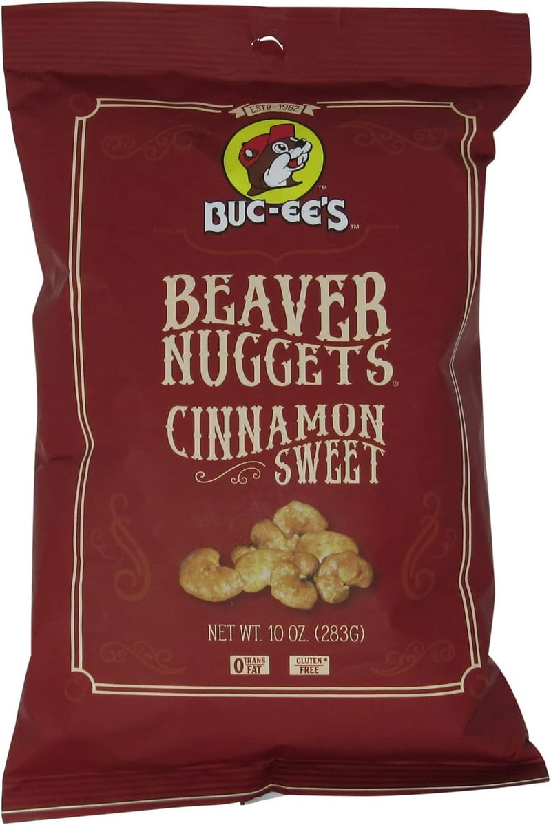 Buc-ee's Beaver Nuggets Cinnamon Sweet Snack Puffs - Image 1