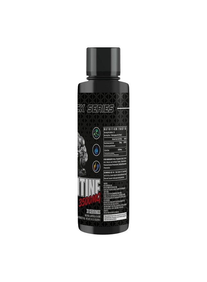 DEXTER JACKSON سائل كارنيتين من سلسلة ديكستر جاكسون السوداء | خالي من الأحماض الأمينية | نكهة التفاح الأخضر | 31 حصة، 3500 ملغ (473.28 مل)  - Image 3