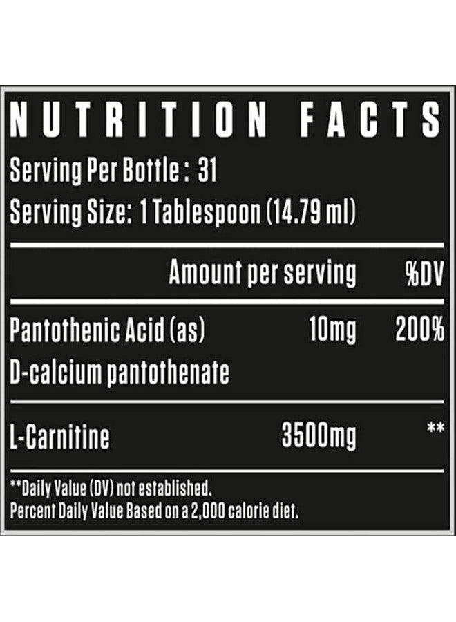 DEXTER JACKSON سائل كارنيتين من سلسلة ديكستر جاكسون السوداء | خالي من الأحماض الأمينية | نكهة التفاح الأخضر | 31 حصة، 3500 ملغ (473.28 مل)  - Image 4