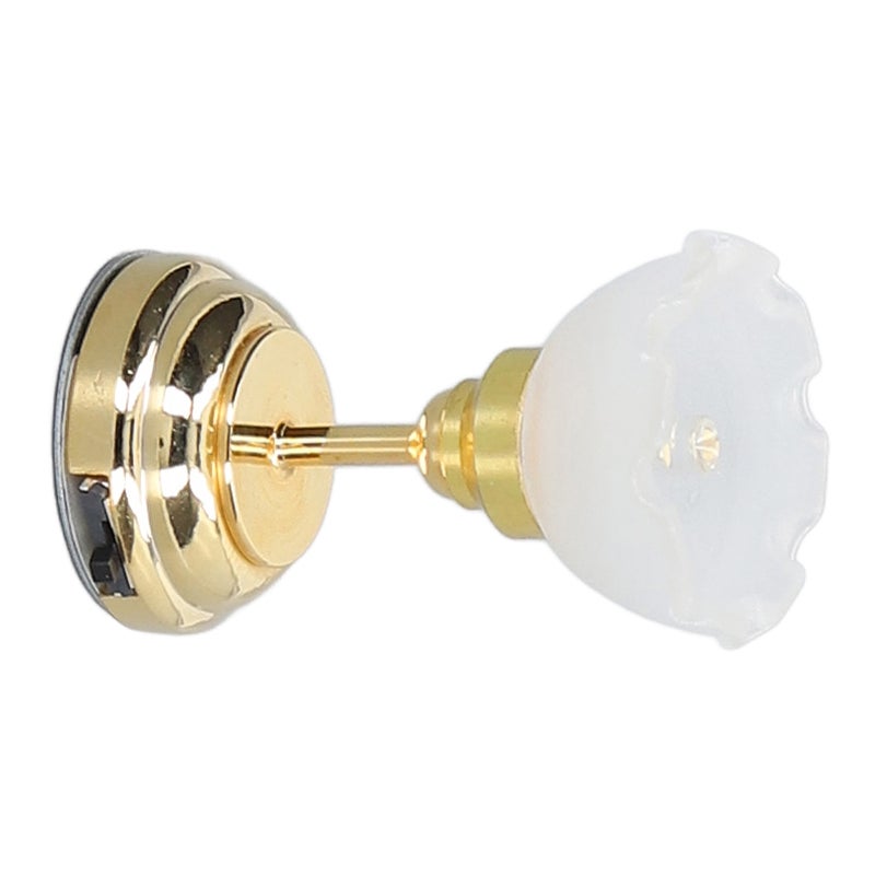 1:12 Scale Dollhouse Dome Light Exquisite Vintage Flower Design - Wireless Battery Powered Dollhouse LED Light for Dollhouse DIY Living Room Bedroom Balcony Decoration - Image 2