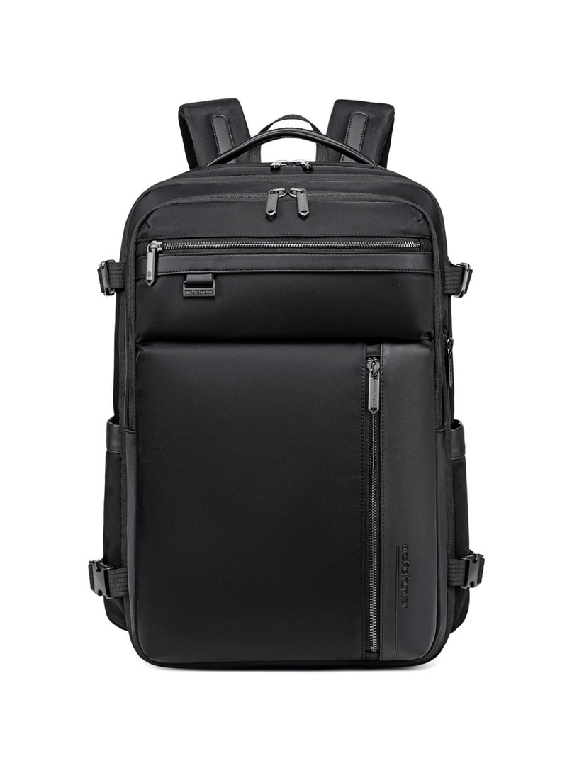 أركتيك هانتر حقيبة ظهر Arctic Hunter للسفر قابلة للتوسيع للرجال بسعة 35 لترًا من مادة EVA المقاومة للصدمات ومقاومة للماء وحقيبة كمبيوتر محمول كبيرة مقاس 17.3 بوصة للسفر إلى الخارج - Image 1