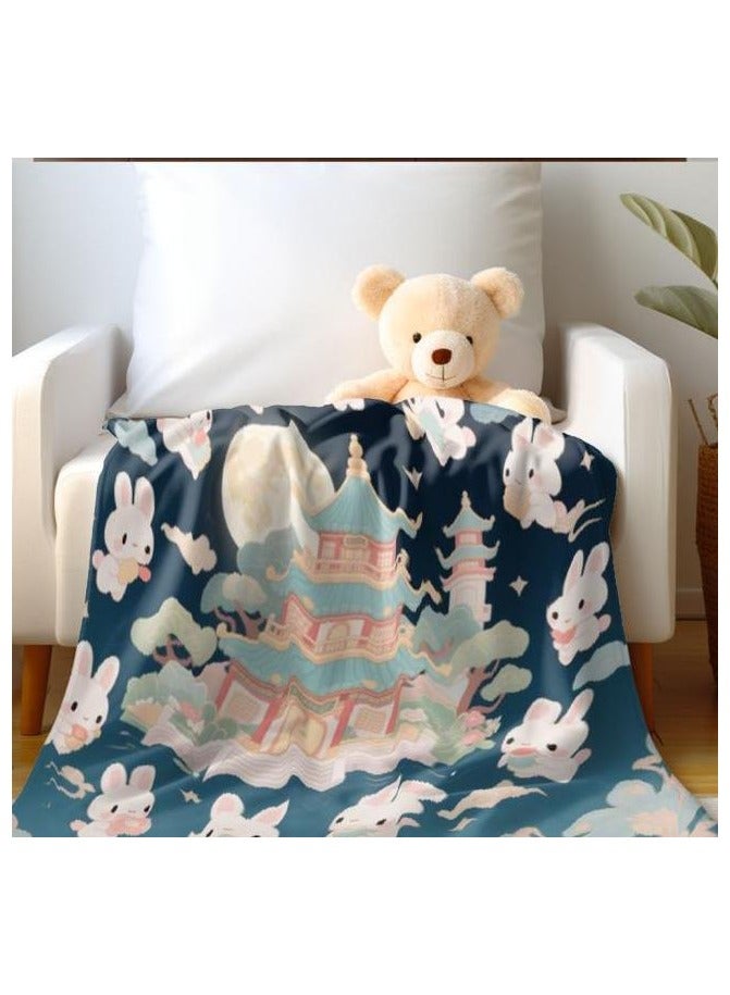 general Flannel thin blanket (warm and comfortable, suitable for sleep, gaming, dust removal and sandproof) 150cm*200cm - 598 - Image 3