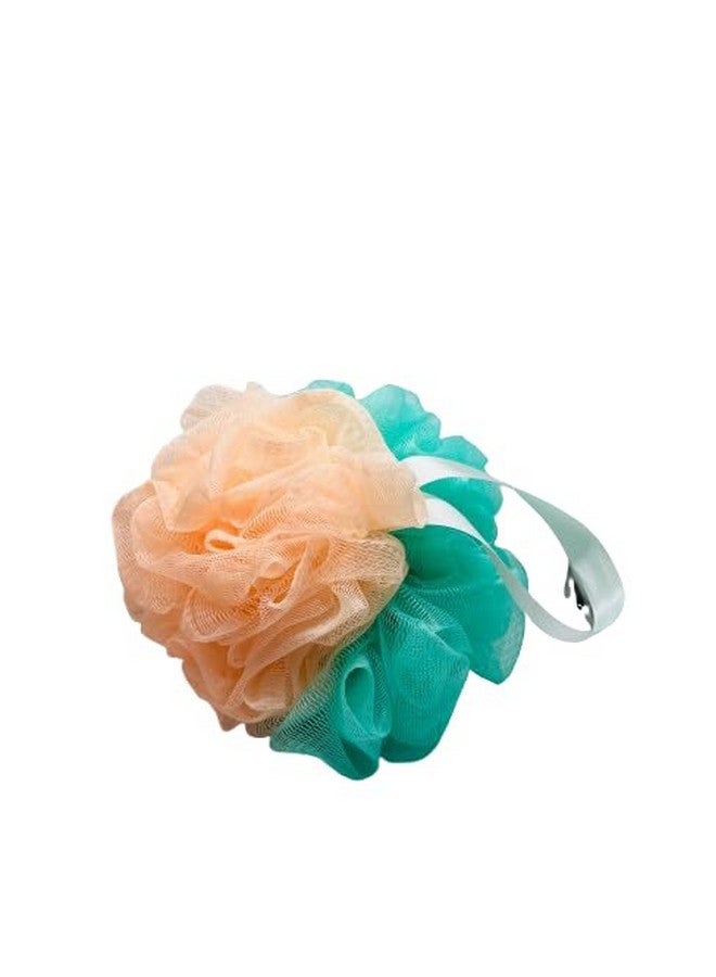 RAPIDO -Premium Dual-Color Loofah Set - 55g/ piece (2-Pack) - Unique Fruity Inspired Design(Blue and Turquise) - Image 2