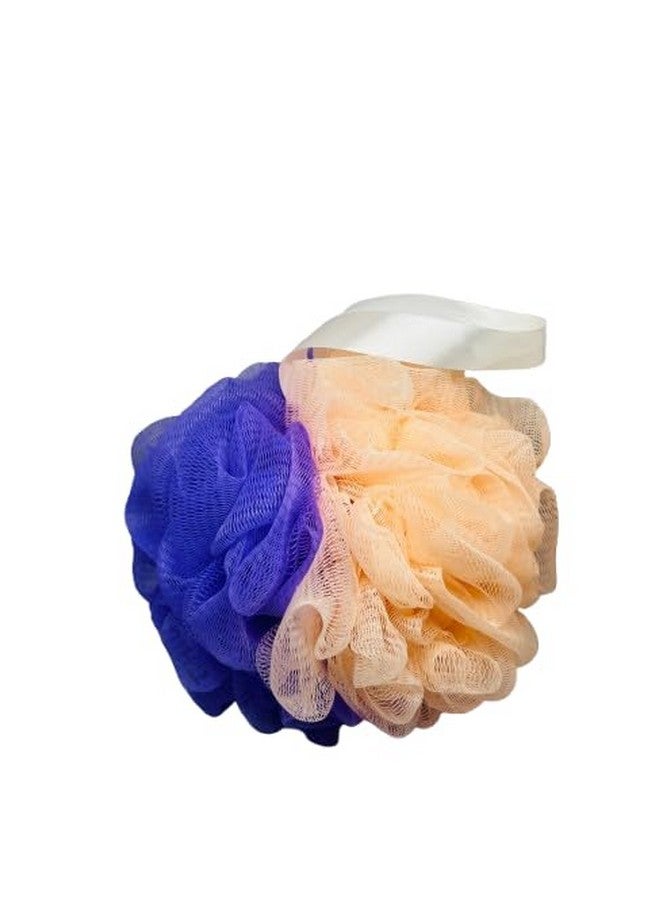 RAPIDO -Premium Dual-Color Loofah Set - 55g/ piece (2-Pack) - Unique Fruity Inspired Design(Blue and Turquise) - Image 3