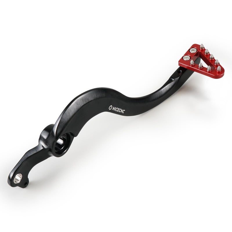 NICECNC Red Forged Adjustable Brake Pedal Tip Compatible with Honda CRF250R 20042024 CRF450R 20052024 CRF250RX 20192024 CRF450RX 20172024 See Fitment - Image 2