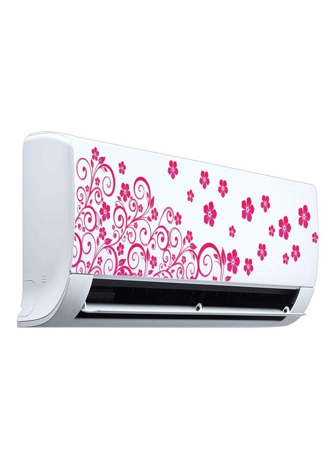 Decopix 'ac Sticker Fridge Sticker Wall Sticker Split Ac Stickers Air Conditioner Sticker - Standard Size (Fit for All Models/Sizes/Brands) (Vinyl, Multicolor)' - SM6047 - Image 2