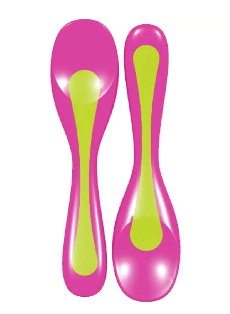 Brother Max Travel Spoons Pink 2 Pcs