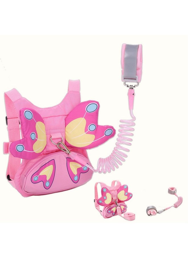 FITARTS Toddler Leash For Kidsbaby Child Harness With Anti Lost Wrist Link For Girls (Pink)  - Image 2