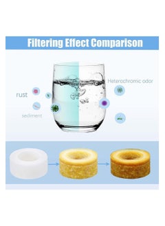 ATOZS ATOZS Sink Faucet Water Filter, Purifier, 360° Rotating, Removes Rust, Chlorine, Fluoride, Heavy Metals, Hard Water, 12-Cartridge Value Pack, Universal Fit, Kitchen & Bathroom  - Image 5