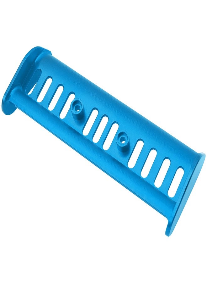 Vgoohobby Metal Tail Wing Rear Spoiler Upgrade Parts Compatible with Hyper Go H14BM H16BM MJX 14209 14210 16207 16208 16209 16210 H16 M162 1/14 1/16 RC Car (Blue) - Image 5