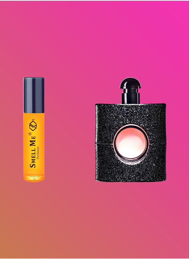 Smell Me - Smell Me Perfume Oil 123 French Perfume Fragrance Long Lasting Scent 8 ml Type Of Opium Black - Image 1