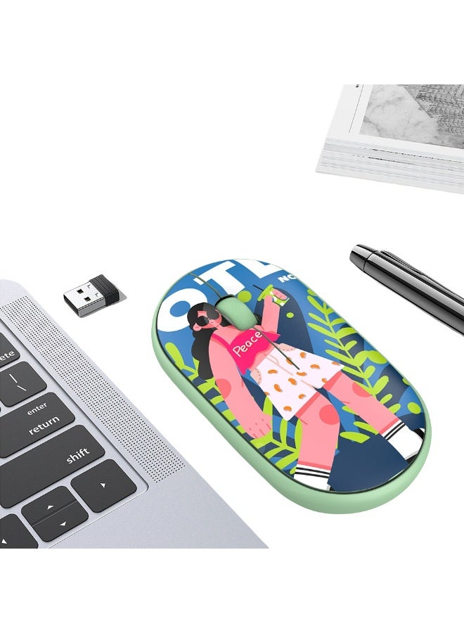 EBMINI New Wireless Bluetooth Charging Silent Mouse