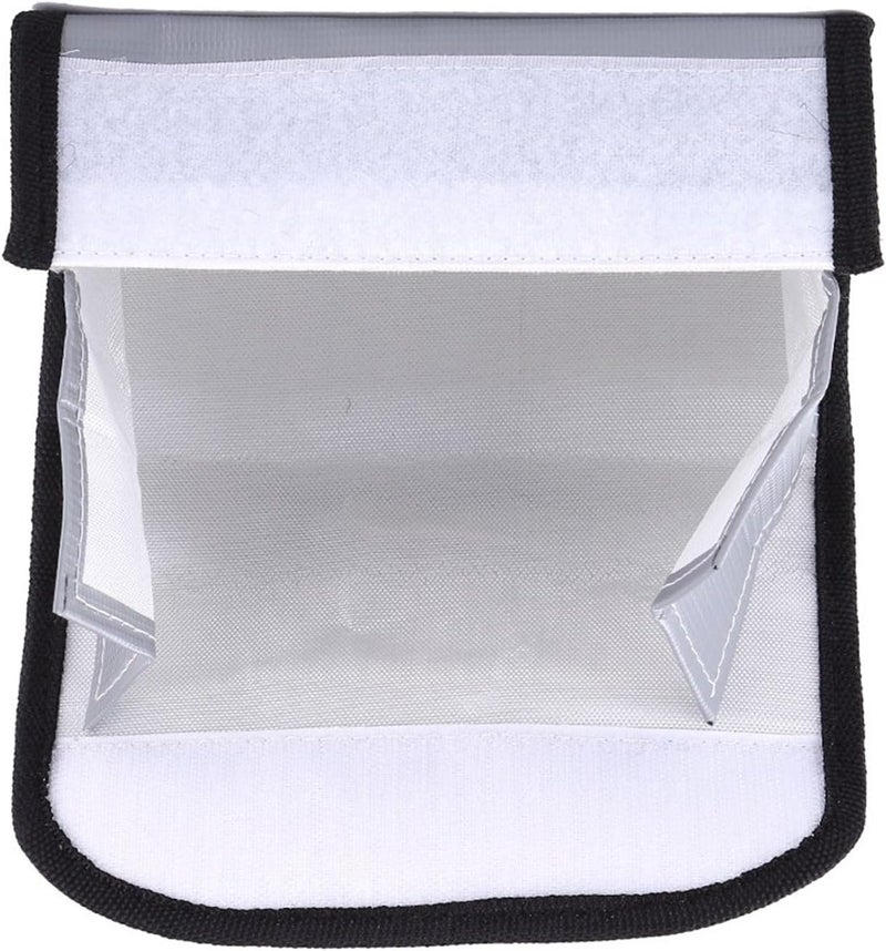 Guard High Temperature Battery Safe Sack Radiation Protection 1 Pc for Charging Silver - Image 2