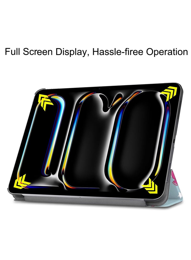 for Samsung Tab S8 Plus/S7 Plus Case Cover, Auto Wake/Sleep, Comfortable Skin Touch, Slim Trifold Stand Protective Cover，Unicorn - Image 3