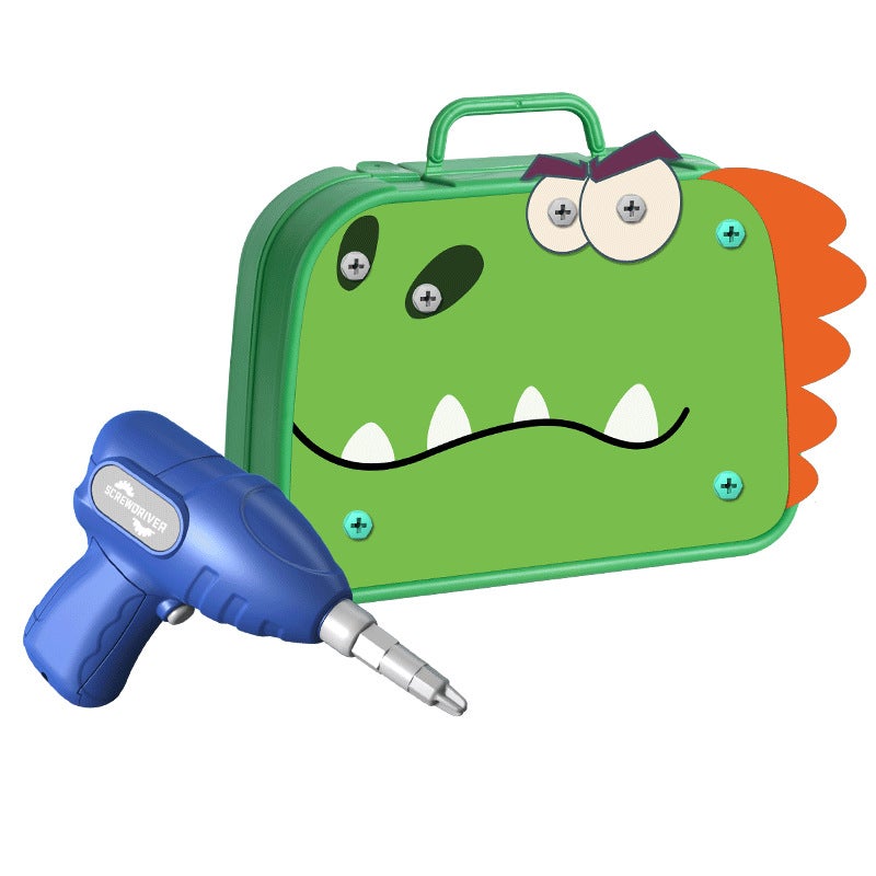 general Kids Educational Toy Screwdriver Set with Electric Drill and Toolbox, DIY Simulation Repair Tool for Boys and Girls - Image 5