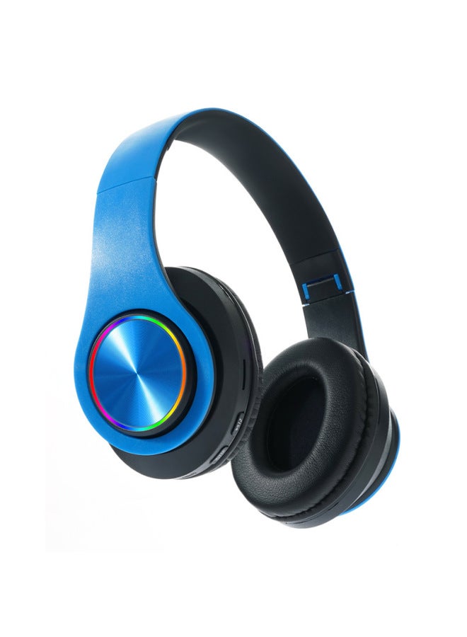 HongSheng New B39 Luminous Wireless Headset Headband Call Folding Card Headset Bluetooth Headset - Image 4