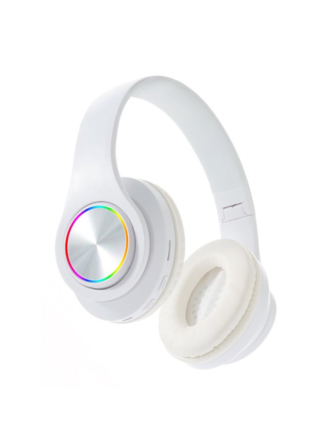HongSheng New B39 Luminous Wireless Headset Headband Call Folding Card Headset Bluetooth Headset - Image 1