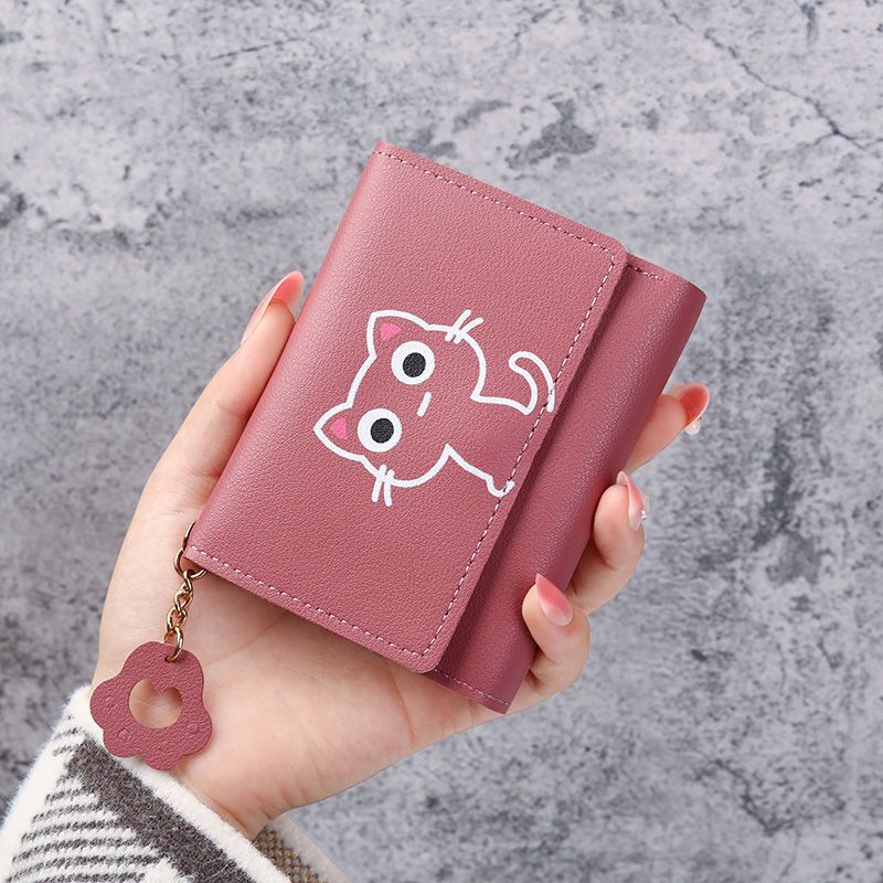 Multifunctional Solid Color PU Leather Wallet, RFID Blocking Design Portable Daily Storage Purse for Cards Cash Coin Business Use - Image 3
